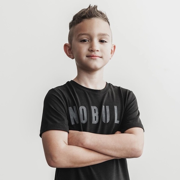 NWT NOBULL Kid’s Tee - Various - Black - Picture 1 of 4